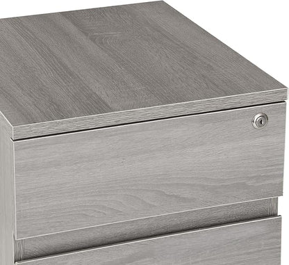 Techni Mobili Rolling Lock and Storage 2 Drawer Vertical Filing Cabinet - Image 7