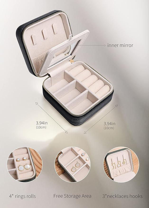 S.Leaf Travel Jewelry Organizer Boxes - Image 4