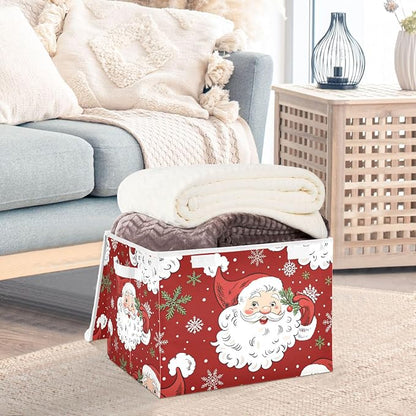 Christmas Santa Claus Storage Bins - Image 5