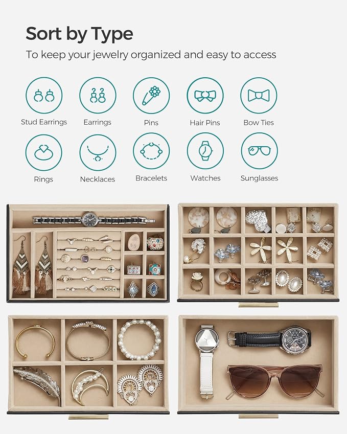 SONGMICS Jewelry Box Organizer - Image 3