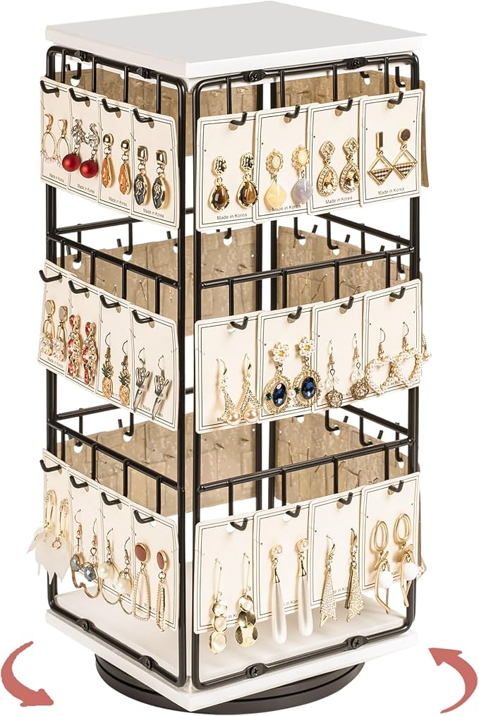 360 Rotating Earring Display Stands by Yoimori