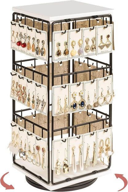 360 Rotating Earring Display Stands by Yoimori