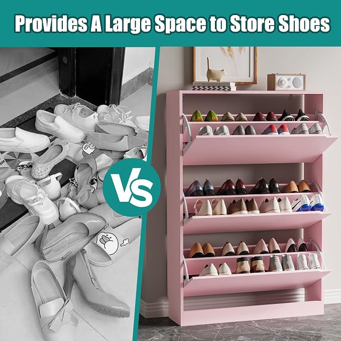 Xixini Shoe Storage Cabinet for Entryway - Image 5