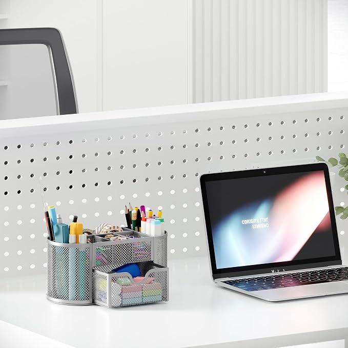 EasyPAG Mesh Pen Holder Desk Organizer - Image 6