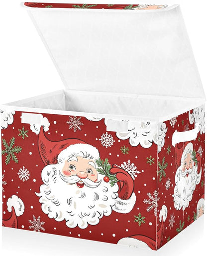 Christmas Santa Claus Storage Bins - Image 2