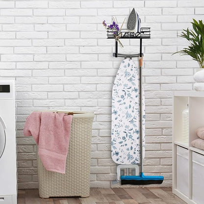 TJ.MOREE Ironing Board Hanger Wall Mount- Laundry Room Decor- Iron and Ironing - Image 2