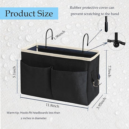 Bedside Caddy/Bedside Hanging Storage Bag Multi-Function Caddy - Image 2