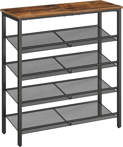 HOOBRO Shoe Rack for Entryway, 5-Tier Shoe Organizer by HOOBRO
