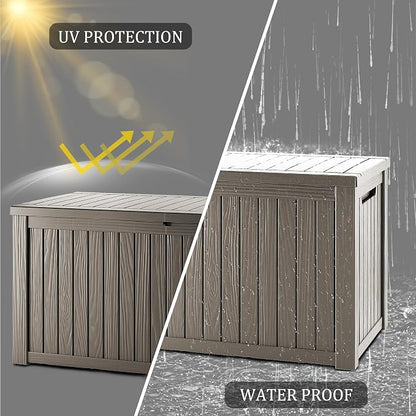 270 Gallon Heavy Duty Outdoor Storage Box - Image 5