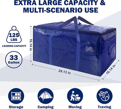 4 Pack Extra Heavy Duty Large Moving Bags - Image 2