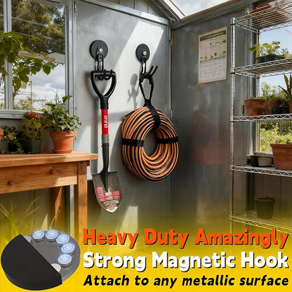 ULIBERMAGNET New Upgraded Extra Large Magnetic Hooks, 2 Pack Heavy Duty - Image 7