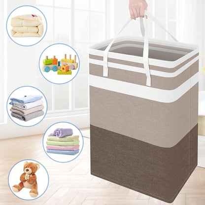 BlissTotes 3-Pack Laundry Basket, Freestanding＆Waterproof Laundry Hamper - Image 7