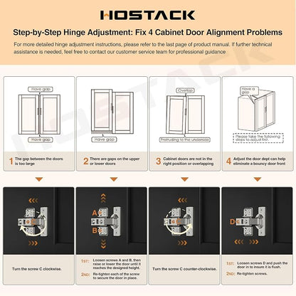 HOSTACK 68" Tall Kitchen Pantry Storage Cabinet - Image 9
