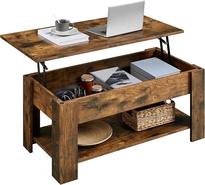 Yaheetech Coffee Table, Lift Top Coffee Table by Unknown