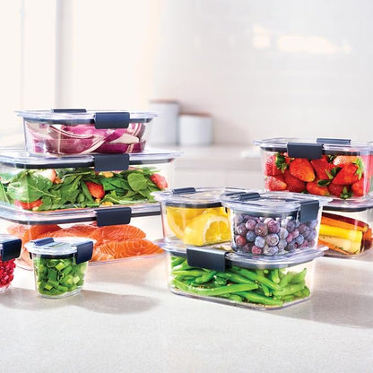 Rubbermaid Brilliance BPA Free Airtight Food Storage Containers - Image 6