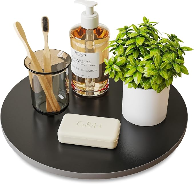 15.7" Lazy Susan Turntable – 360° Sinteredstone Silent Anti-Slip Turntable by ZLZELing