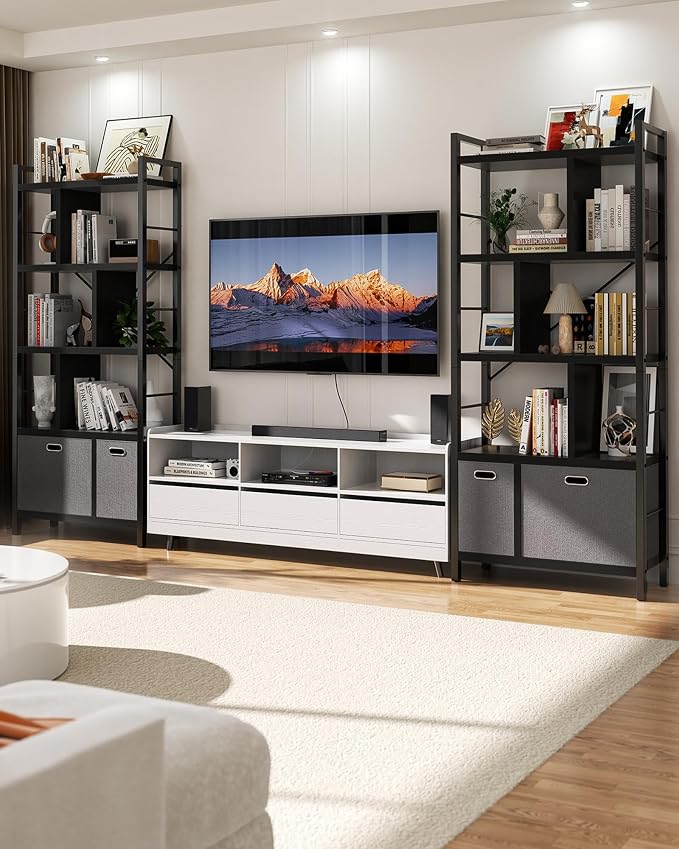 Armocity Bookshelf with Drawers - Image 2