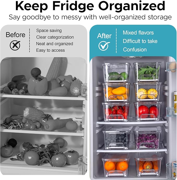4-Pack Stackable Fruit Storage Containers - Image 6