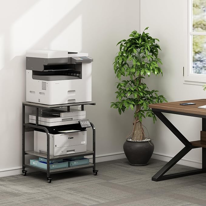 Large Printer Stand Table 23.6 x18.9 x 30 Inches - Image 6