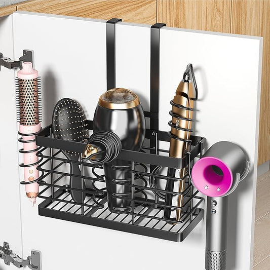 Sevenblue Hair Tool Organizer, 2026 Upgraded 3-in-1 Universal Hair Dryer Holder by Sevenblue