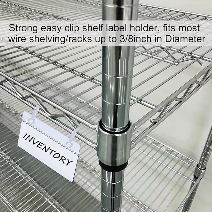ChanQnTon Plastic Shelf Labels, Price Tags, Shelf Tags - Image 6