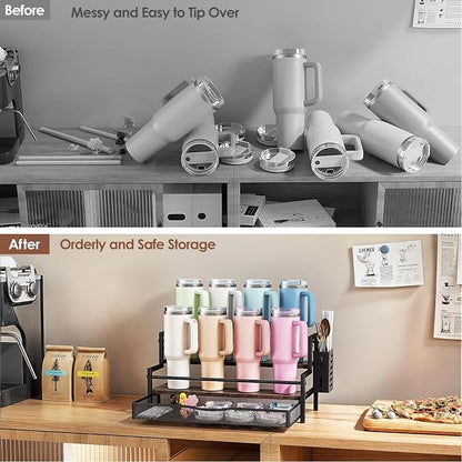 Water Bottle Organizer for Full Stanley 40 oz Tumbler - Image 3