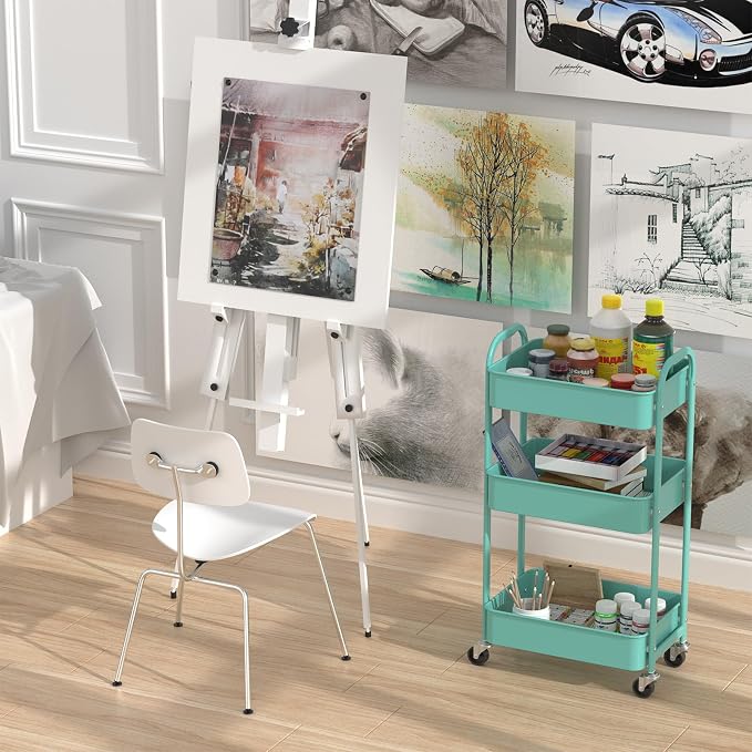 MAX Houser 3-Tier Rolling Utility Cart - Image 5