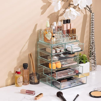 Sorbus Clear Cosmetic Makeup Organizer - Image 5