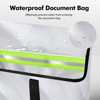 Large Fireproof Document Bag for Home Safe Storage, 4-layer fiberglass - Image 4