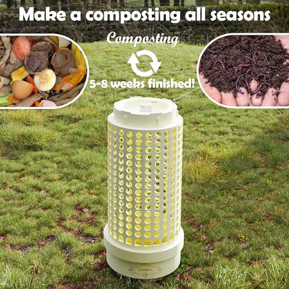 Underground Worm Farm, Garden Mini vermicomposting bin - Image 2