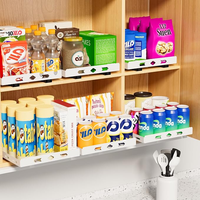 XLP Pull-Out Spice Rack Organizer – Heavy Duty Slide-Out Cabinet Storage | Fits - Image 5