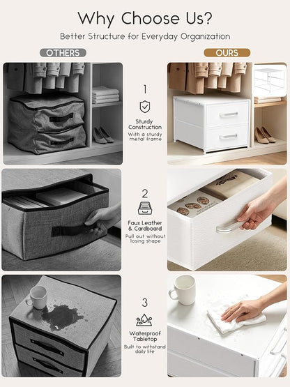 Homsorout 2 Drawers for Closet - Image 5