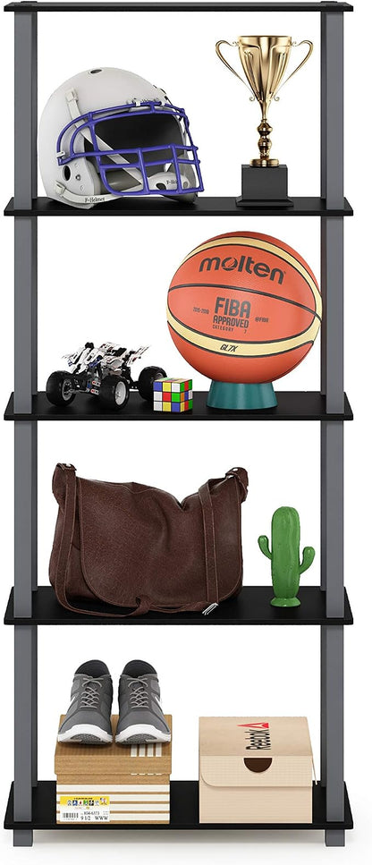 Furinno Turn-N-Tube 5-Tier Multipurpose Shelf / Display Rack / Storage Shelf / - Image 5