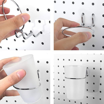 Kuhome 6 Set Pegboard Hooks - Image 4
