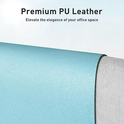 Aothia Large PU Leather Desk Pad Protector – Non-Slip Mouse Pad & Writing Mat - Image 2