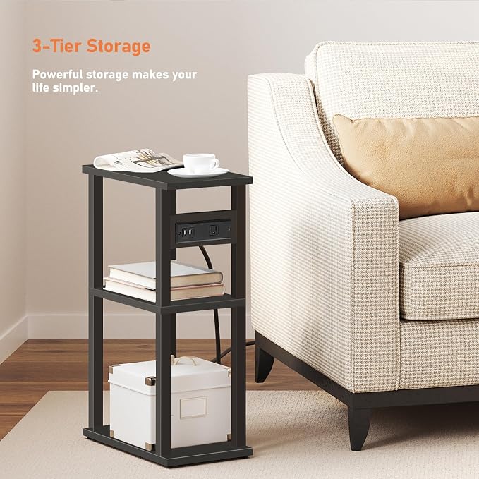 TUTOTAK Small Narrow Side Table - Image 6