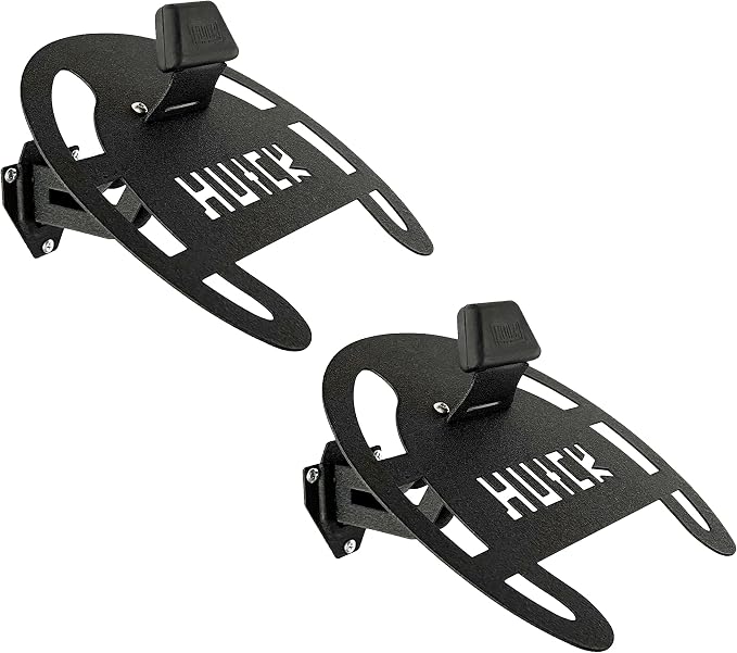 HUCK 2 Pack Helmet Wall Mount Holder Rack by HUCKHelmetHolderSpecialty