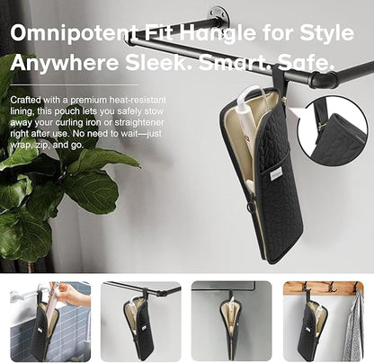 Hot Tools Organizer Heat Resistant Mat Case Hair Tools Holder Travel Bag - Image 3