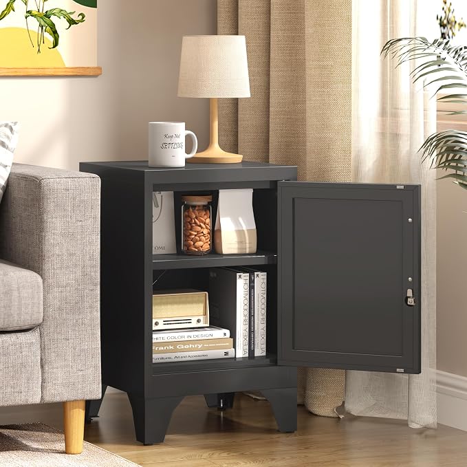 23.6" H Metal Locker Storage Cabinet, Small Locker - Image 7