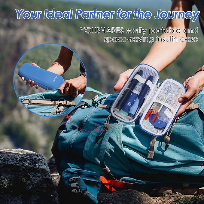 YOUSHARES Insulin Cooler Travel Case TSA Approved - Image 2