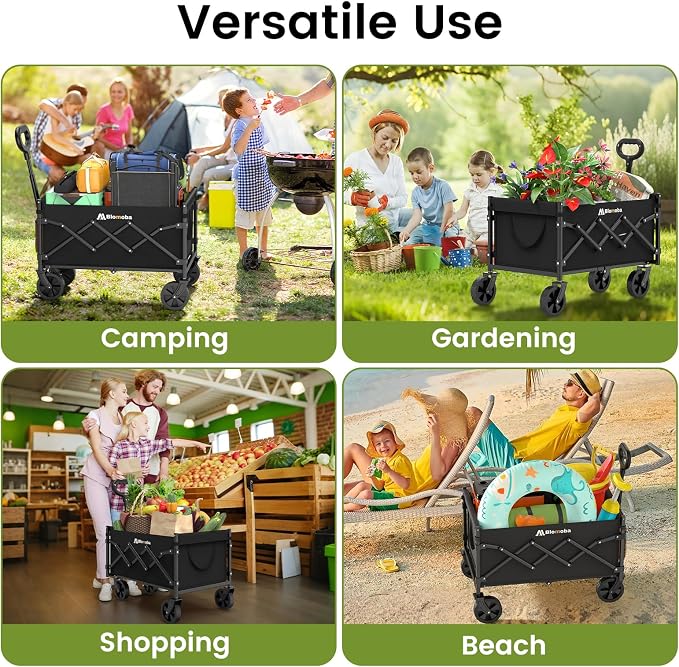 Blomoba Folding Wagon Cart - Image 9