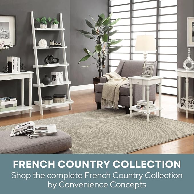 Convenience Concepts French Country Bookshelf Ladder - Image 7