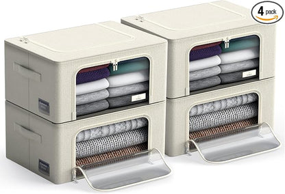 Sorbus Storage Bins with Metal Frame by Sorbus