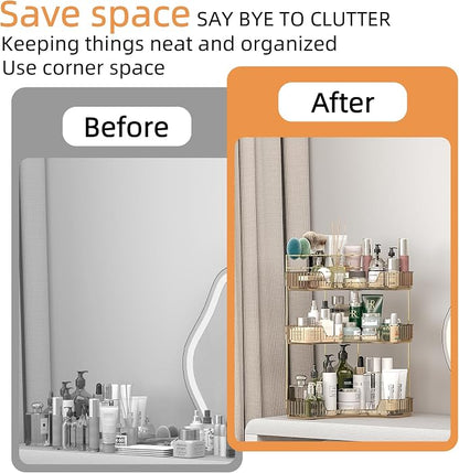 Corner Bathroom Counter Organizer - Image 4