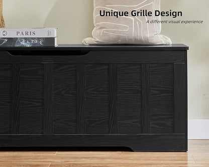 VANKILEY 51.2" Storage Chest Extra Large, Wooden Storage Bench, - Image 7