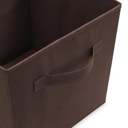 Casafield Set of 6 Collapsible Fabric Cube Storage Bins, Cubby Organizers & More - Image 3