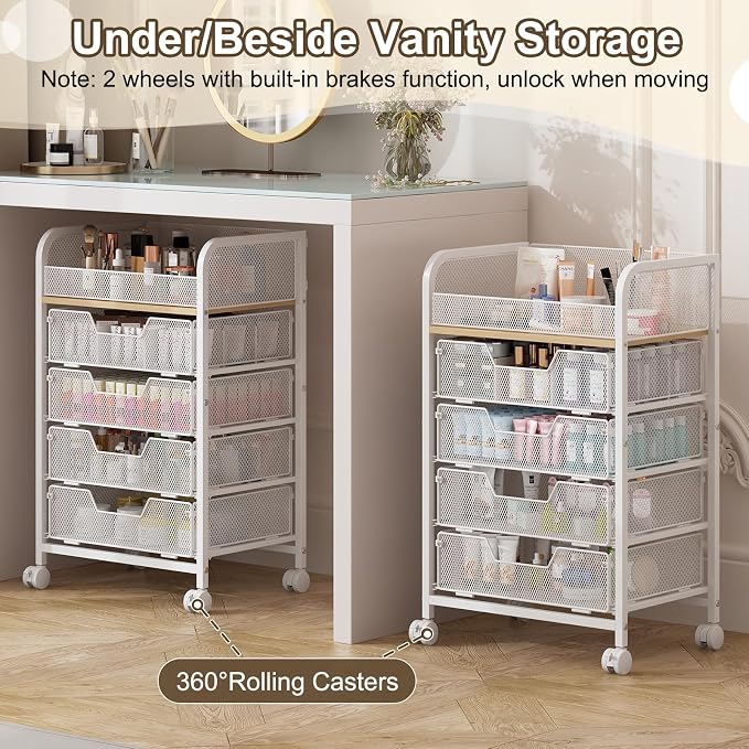 Hongtamoya Makeup Cart Organizer - Image 3