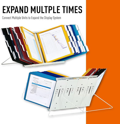 Durable Instaview20 Pocket Expandable Desktop Reference System - Image 4
