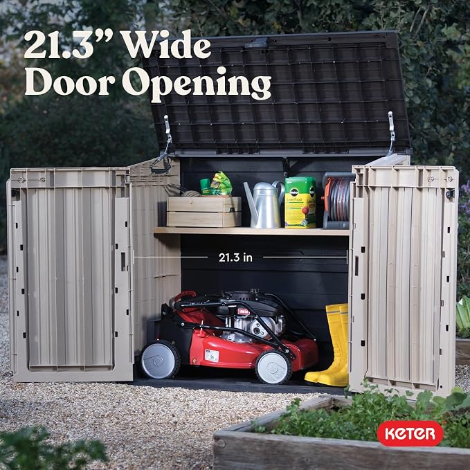 Keter Store-It-Out MIDI Outdoor Resin Storage Shed – Weather-Resistant - Image 13