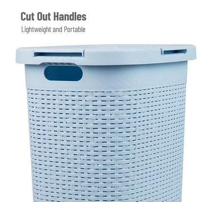 Mind Reader Slim Laundry Hamper - Image 4